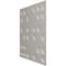 Ekena Millwork 19 5/8in. W x 19 5/8in. H Emery EnduraWall Decorative 3D Wall Panel Covers 2.67 Sq. Ft. WP20X20EMGHC - alternate 2